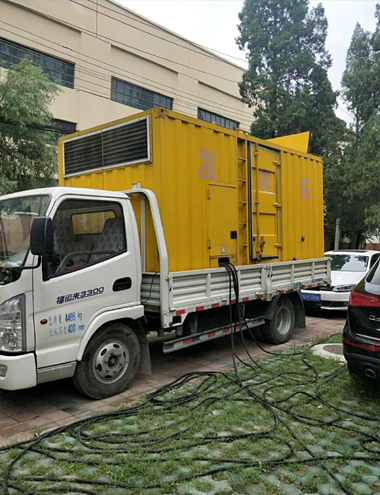 炎陵发电车出租-柴油发电机组排烟系统设计要求及其考虑因素